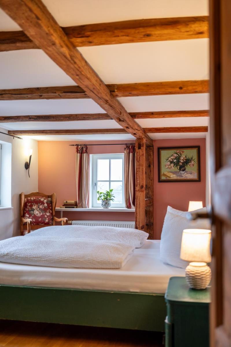 Apartmenthaus Brunnenhof Papstdorf Zewnętrze zdjęcie