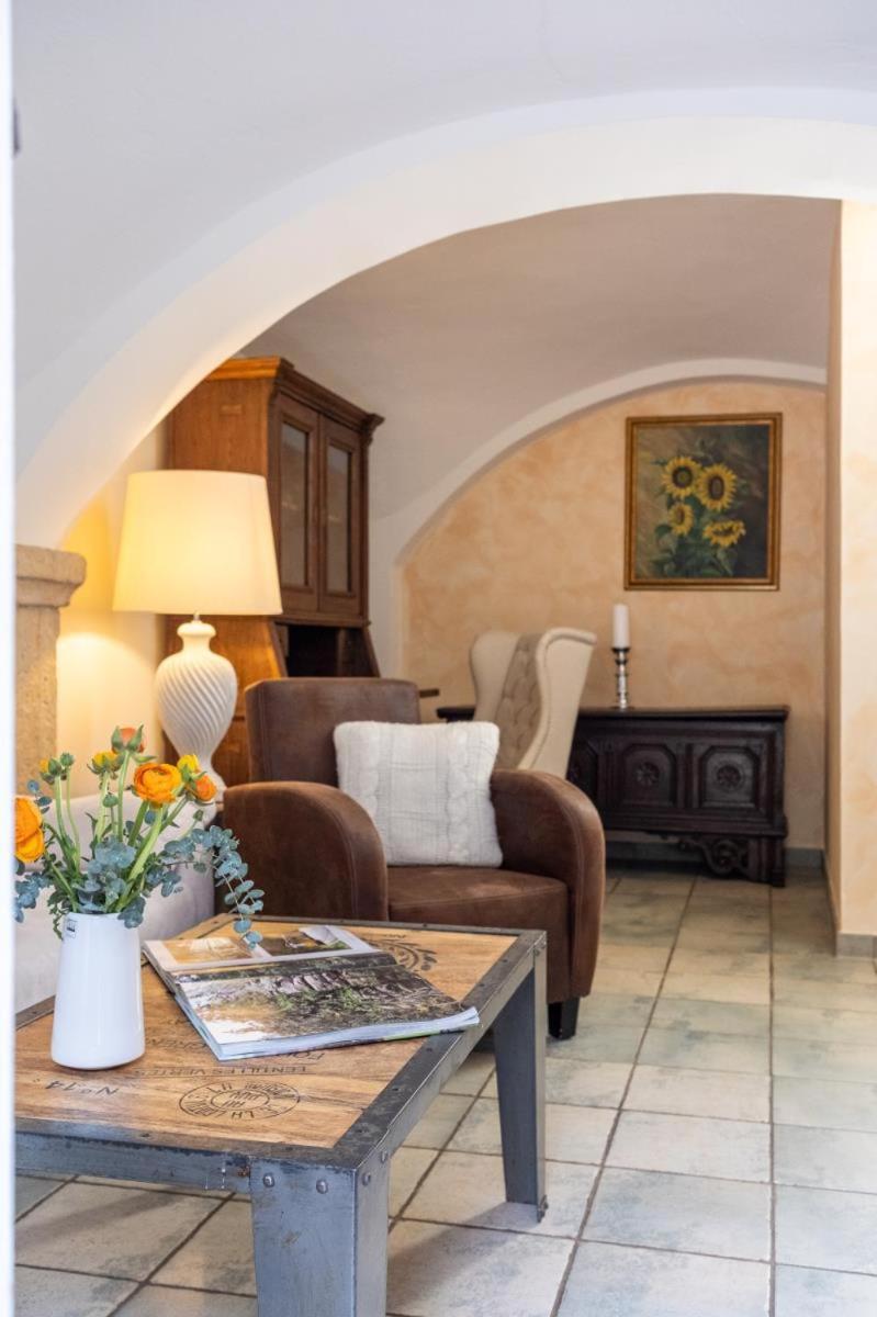 Apartmenthaus Brunnenhof Papstdorf Zewnętrze zdjęcie